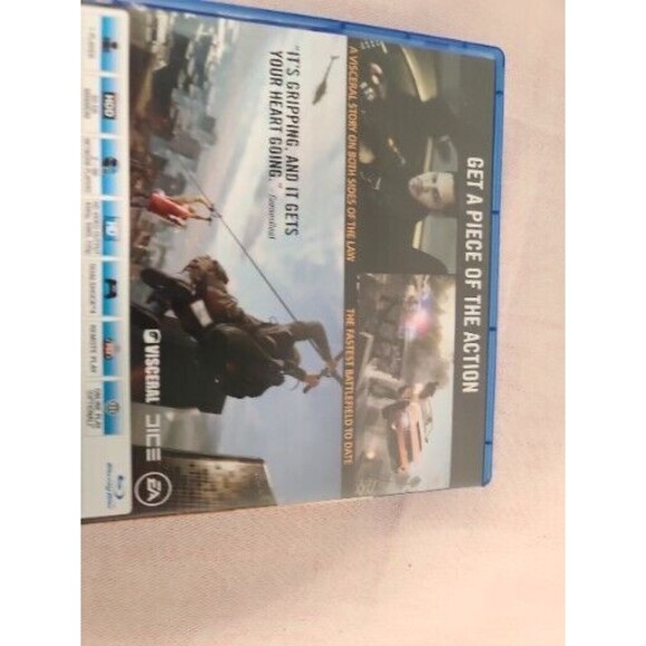 PS4 Battlefield Hardline - PlayStation 4 CIB TESTED Works  Game Videogame - Picture 8 of 9